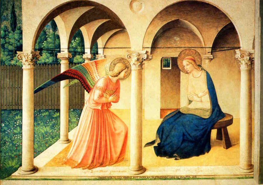 Fra Angelico the Annunciation